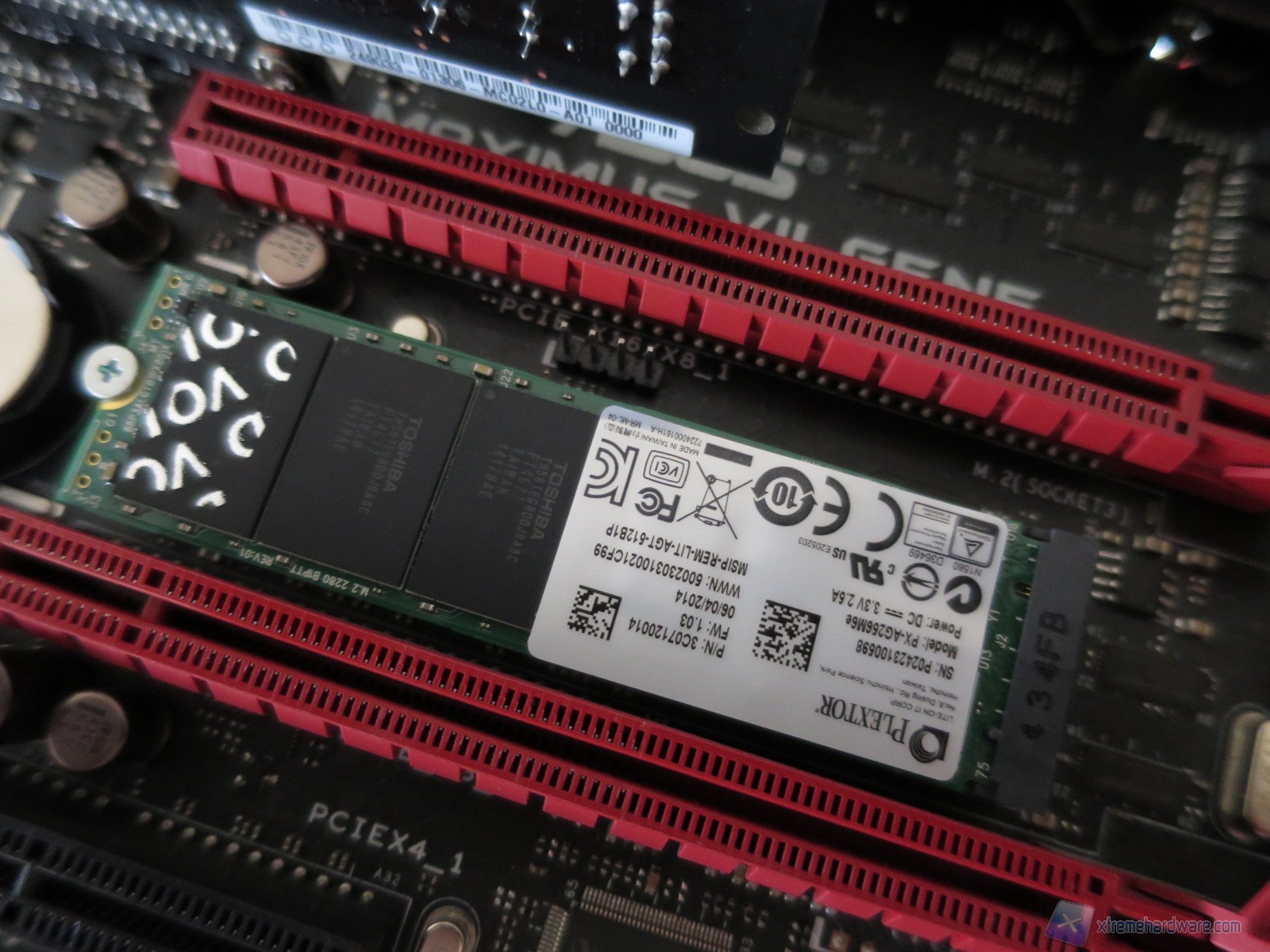 Plextor M6e PCI Express Controller 12